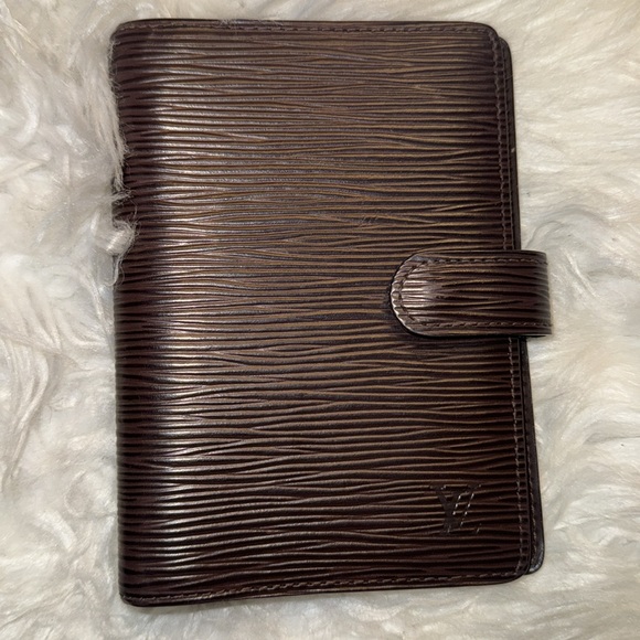 Louis Vuitton Epi Small Ring Agenda Cover in Brown EUC - Picture 4 of 9